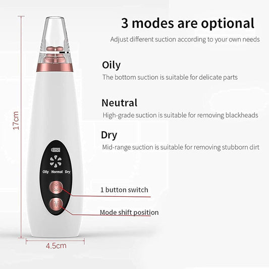 "GlowSkin™ Portable Blackhead Remover"