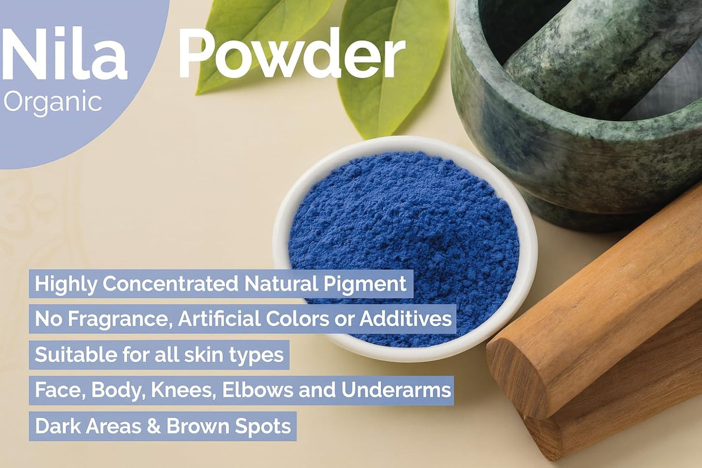 Mezzo Magic Nila Powder – 100% Natural Skin Brightening & Detox Powder | 100g ✨