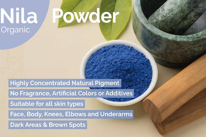 Mezzo Magic Nila Powder – 100% Natural Skin Brightening & Detox Powder | 100g ✨