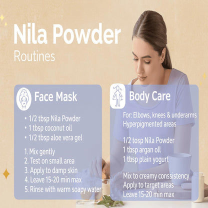 Mezzo Magic Nila Powder – 100% Natural Skin Brightening & Detox Powder | 100g ✨