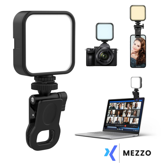 Mezzo Creator Selfie Light – Portable 3-Mode Studio Glow